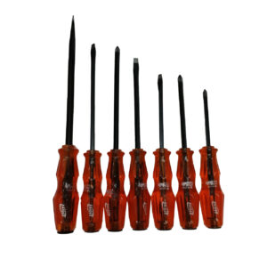 پیچ گوشتی صنعتی ضربه خور رایدر  بسته 7 عددی