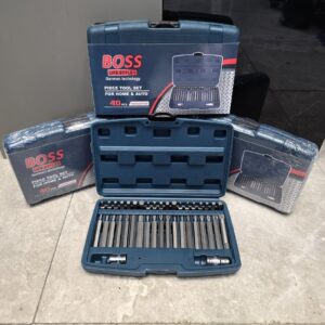 مجموعه بکس نوک خور ۴۰ عددی باس مدل Bs-40Ppcs