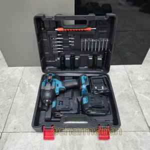 بکس شارژی سوپر صنعتی حرفه‌ای باس مدل HD 1643 – قدرت و عملکرد بی‌نظیر برای کارهای صنعتی سنگین